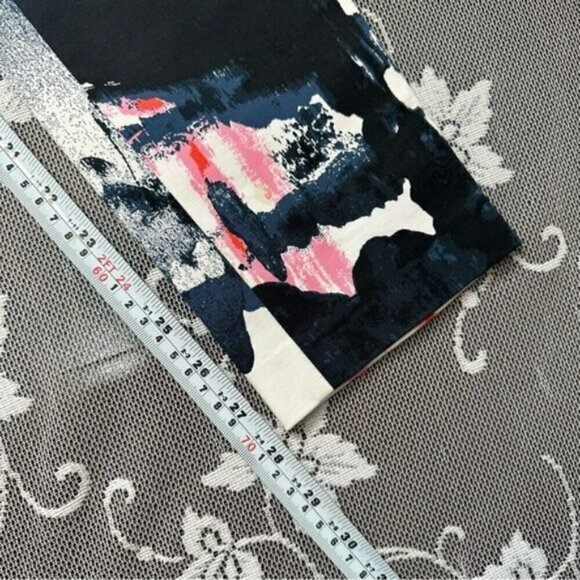 Kate Spade Saturday Watercolor Straight Leg Ankle Trousers Sz 00 - Picture 6 of 13